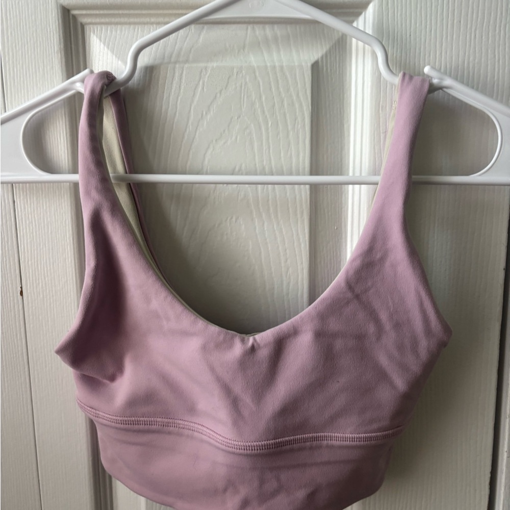 lululemon athletica Light Pink Sports Bra